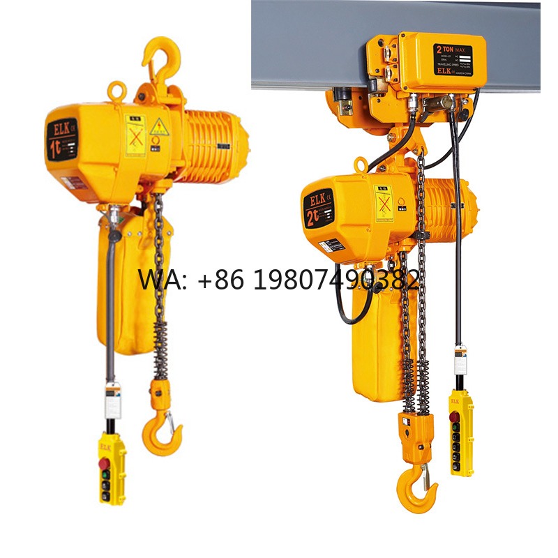 Heavy Equipment Electrical - Dual Speed Electric Chain Hoist 1