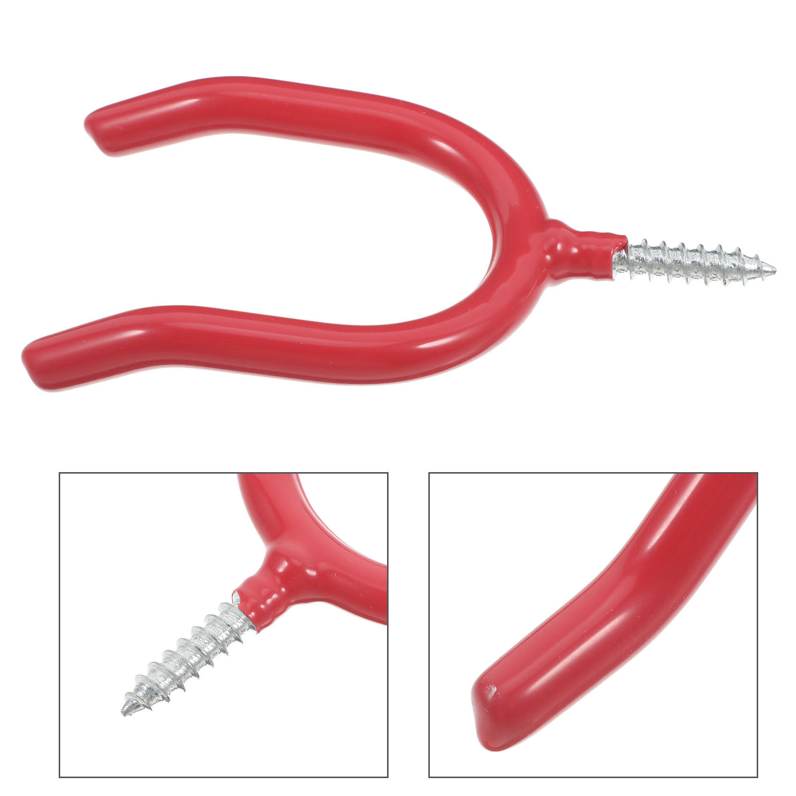 Heavy Equipment Storage Yard - Screw in U Shaped Utility Hooks