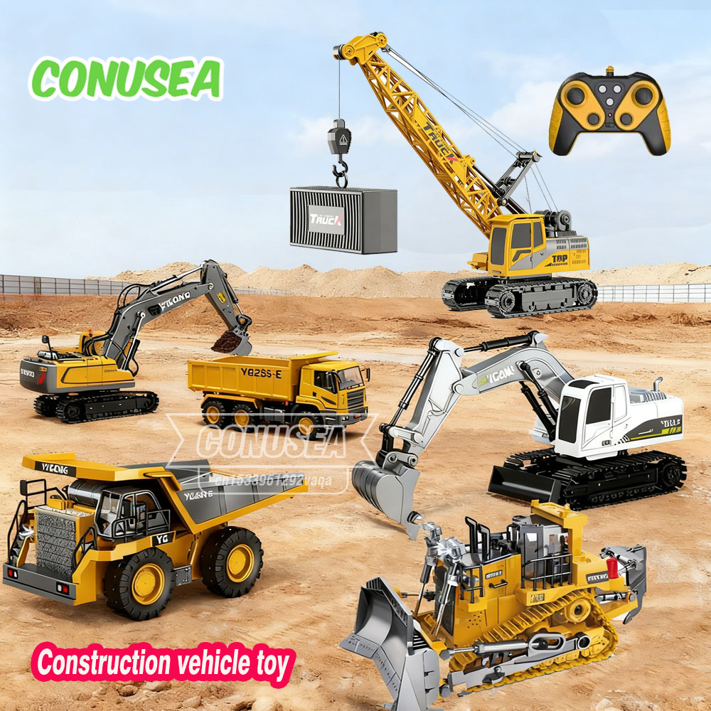 Rc Excavator Bulldozer Truck T - огляд і ціна Heavy Equipment Games