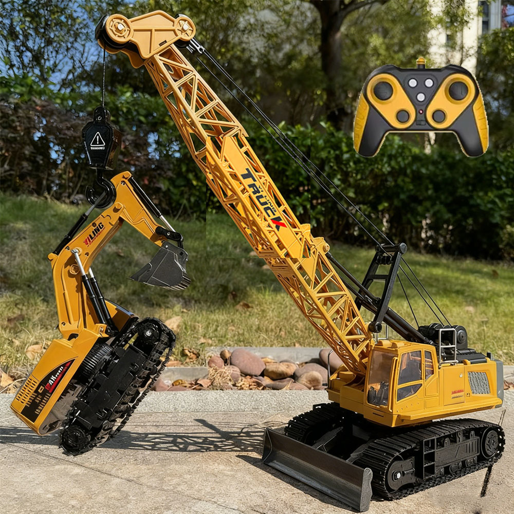 Rc Excavator Bulldozer Truck T - огляд і ціна Heavy Equipment Games