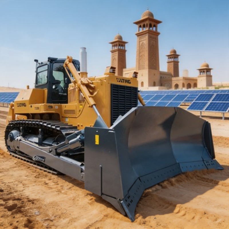 220HP Crawler Bulldozer SD22 D - огляд і ціна Heavy Equipment Work