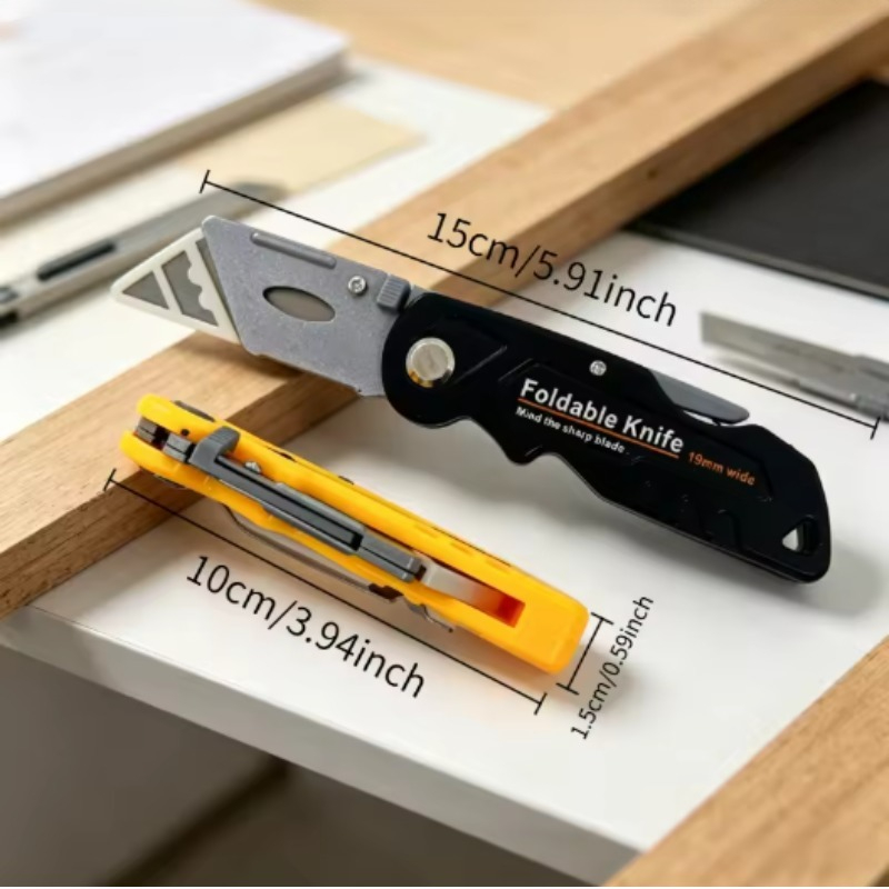 Foldable Utility Knife, Replac - огляд і ціна Heavy Equipment Blade
