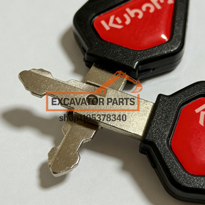 1Pc 459A Ignition Key with Red - огляд і ціна Heavy Equipment Logos