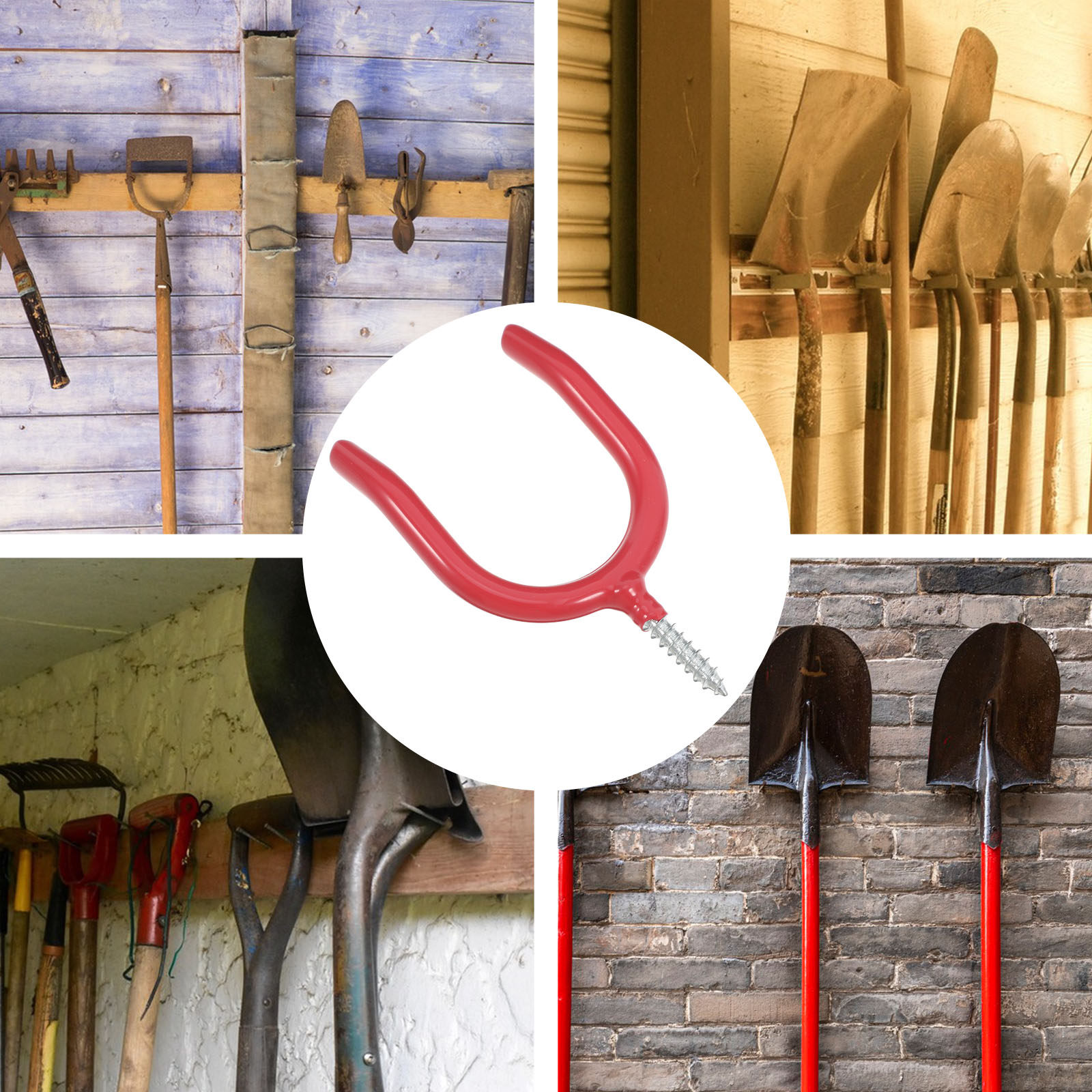 Steel U Shaped Garage Hooks Sc - огляд і ціна Heavy Equipment Storage Yard