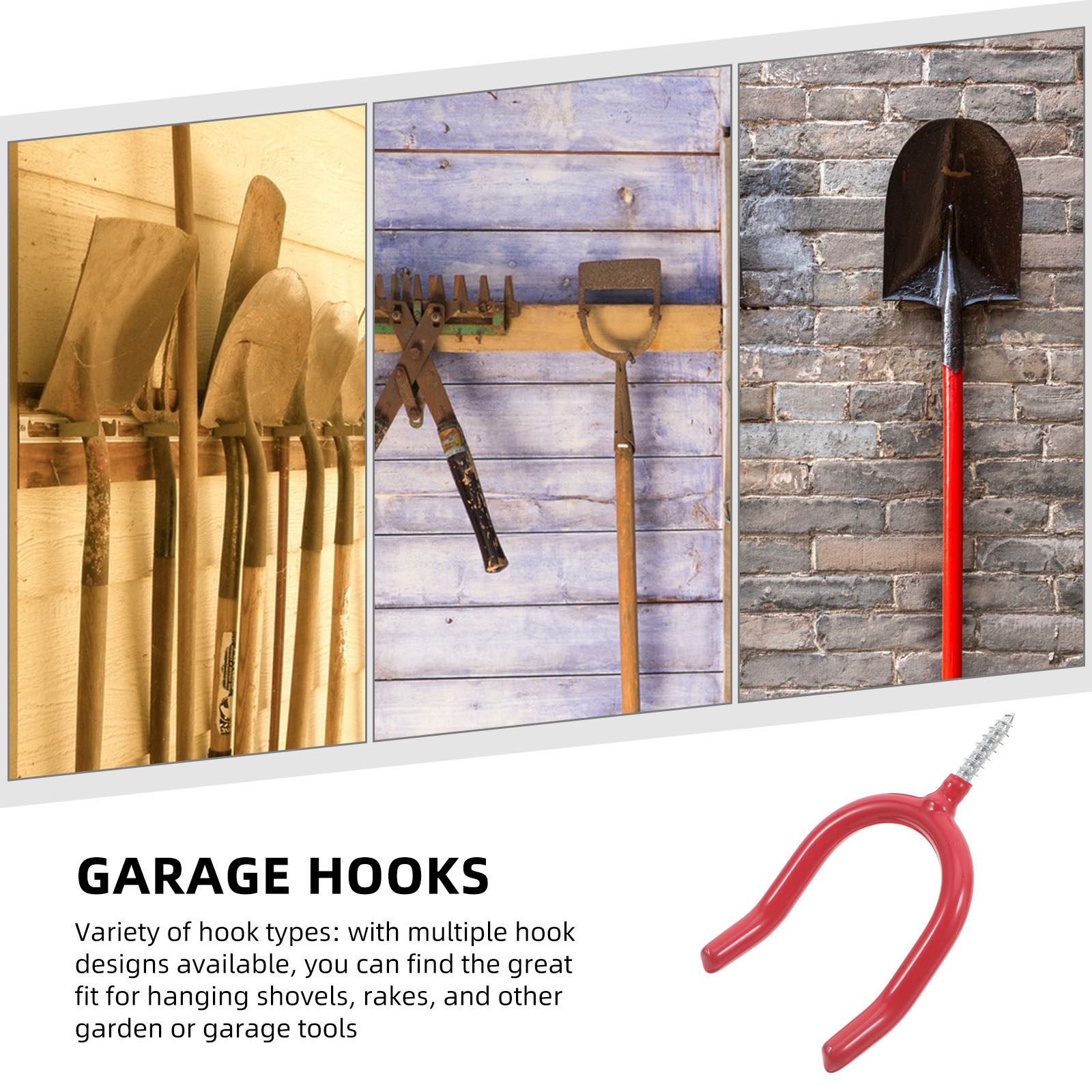 Steel U Shaped Garage Hooks Sc - огляд і ціна Heavy Equipment Storage Yard
