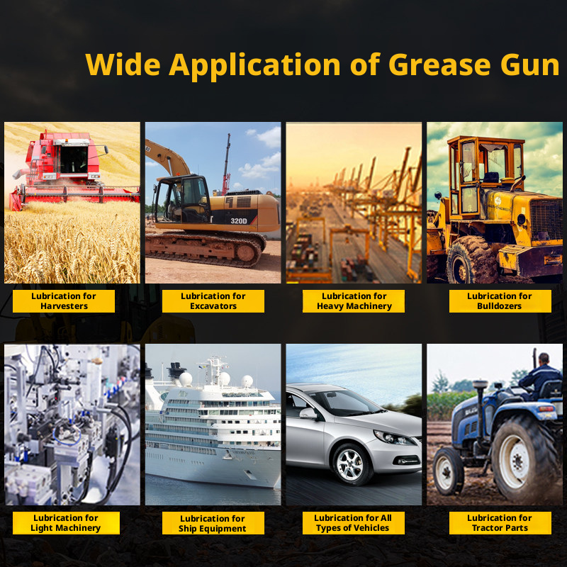 Heavy Duty Air Grease Gun 600m - огляд і ціна Grease For Heavy Equipment