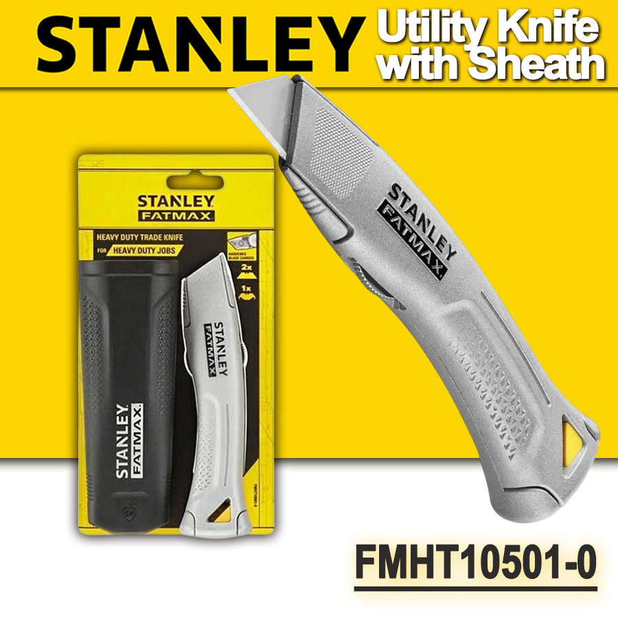 STANLEY Heavy Duty Utility Kni - огляд і ціна Heavy Equipment Blade