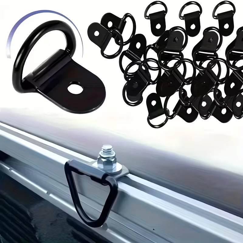 10Pcs D Rings Tie Down Anchors - огляд і ціна Heavy Equipment Trailer