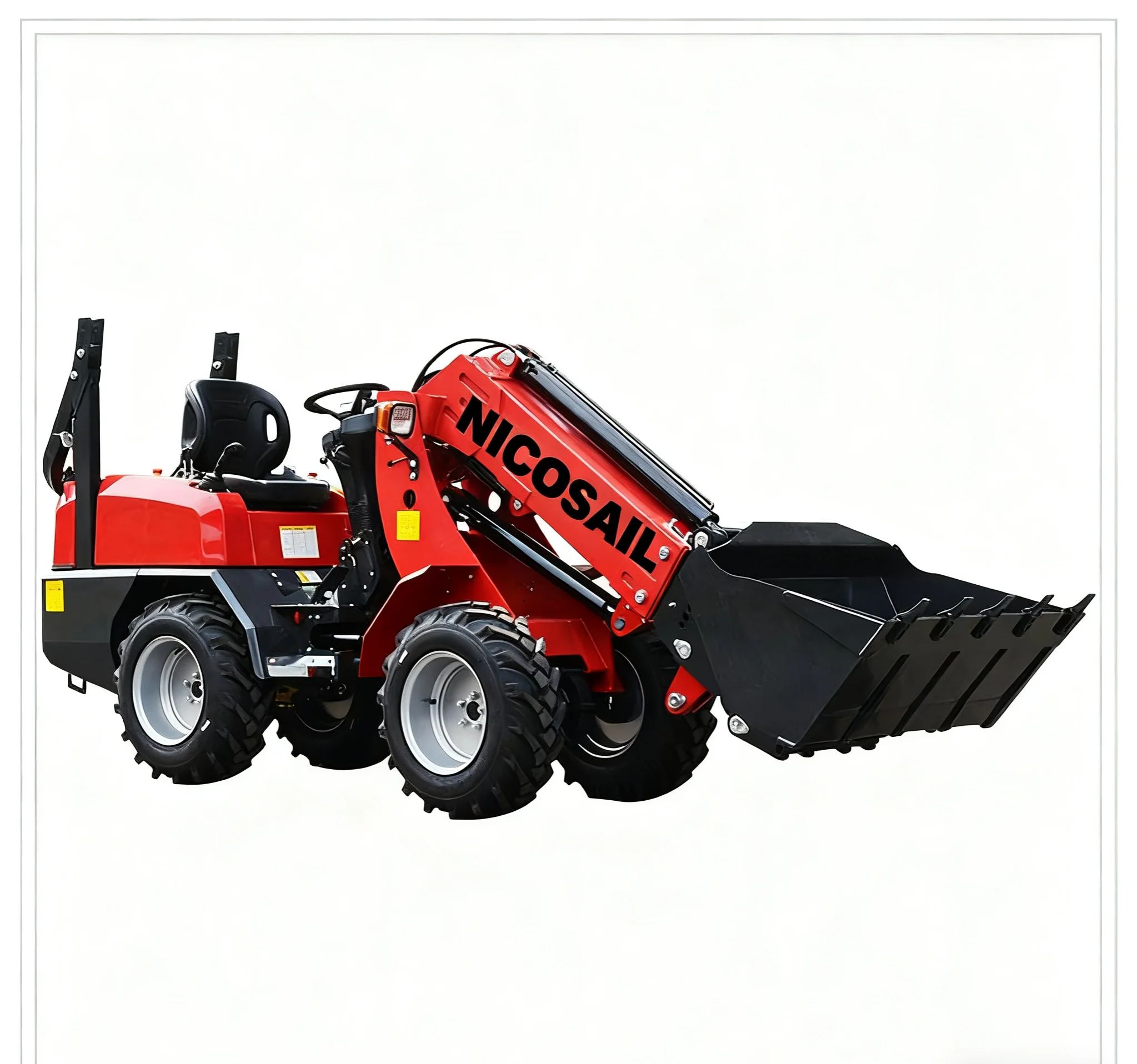 Chinese Small Front-End Loader - огляд і ціна Skid Steer Loader